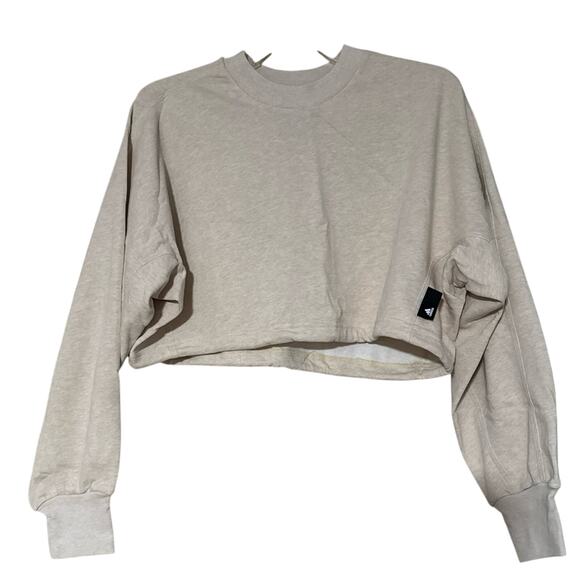 Adidas Studio Lounge Crewneck Multi Sport Sweatshirt- Size: Medium - Picture 1 of 7